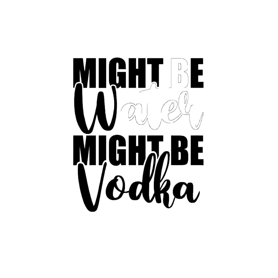 Might be Drunk Sticker